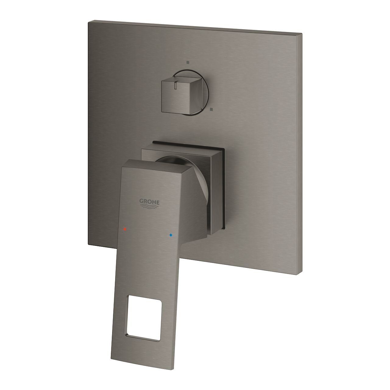 Trojcestná sprchová batéria Grohe Eurocube, tvrdý grafit 24094AL0 - galéria #2