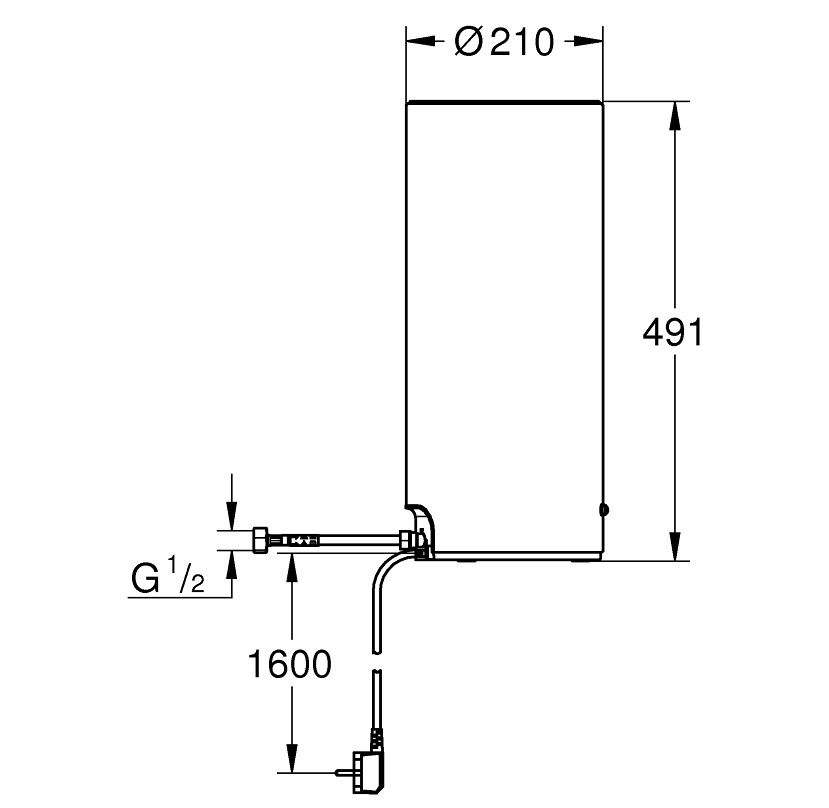 Červený kotol Grohe 40831001 - galéria #1