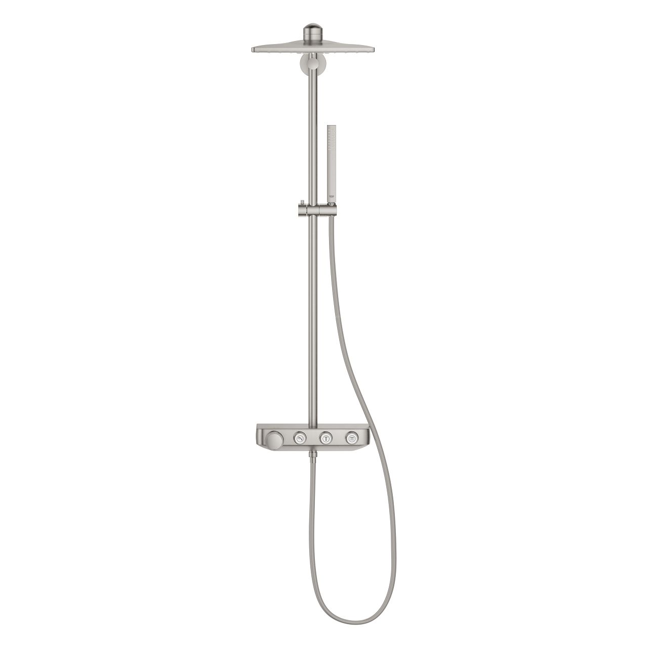 Sprchový termostatický systém Grohe Euphoria SmartControl, Supersteel 26508DC0 - galéria #1