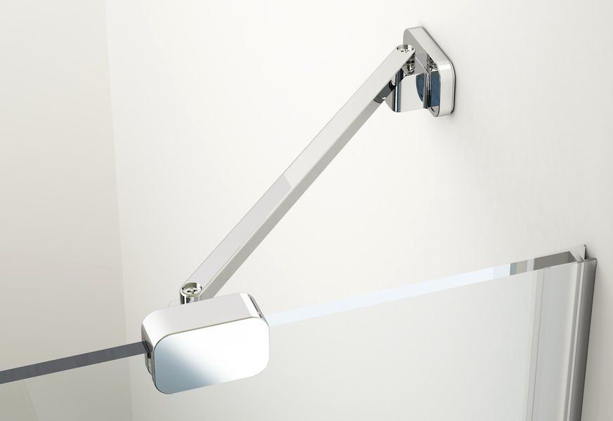 Ravak Brilliant Sprchový kút 80 x 80 cm, pravý, transparentný/chróm 0UP44A00Z1 BSDPS-80/80 - galéria #4