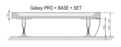 Ravak Elipso Pro Set Panel pre vaňu 90 cm, XA937001010 - galéria #1
