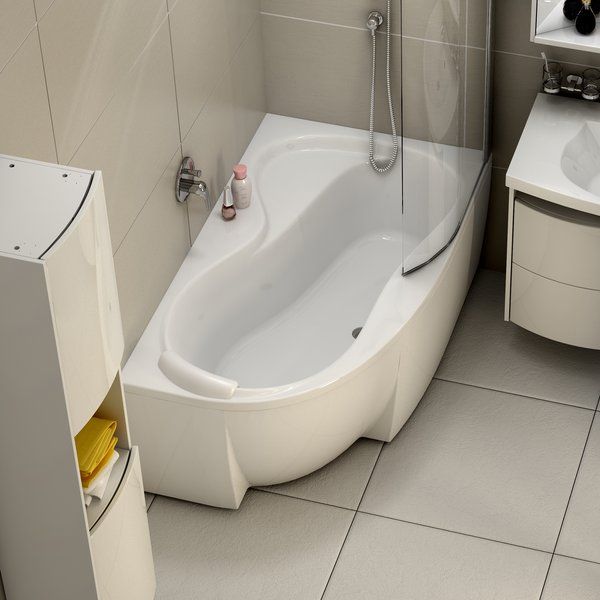 Ravak Rosa 95 Vaňa 150x95 ľavá bez nôh C551000000 - galéria #3