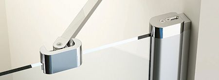 Ravak Chrómové sprchové dvere 80 cm Alu/Transparent 0QV40C00Z1 CSD1-80 - galéria #2