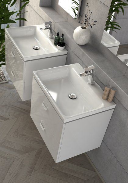 Ravak Umývadlo Comfort Furniture 60 cm, biele XJX01260001 - galéria #3
