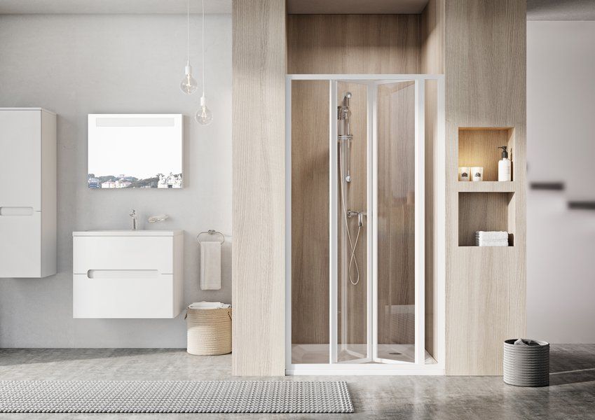 Ravak Supernova Sprchové dveře 80 cm, white+pearl SDZ3-80 02V401O211 - galéria #1