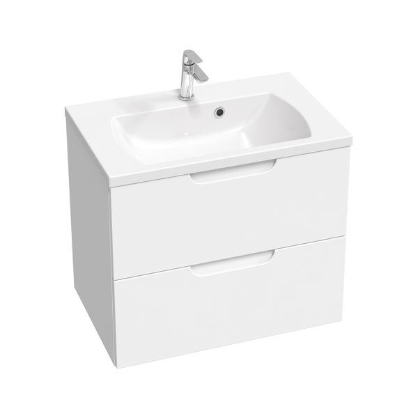 Ravak Classic II Umyvadlo 70 cm, s otvorem pro baterii, bílá XJX01170000 - galéria #1