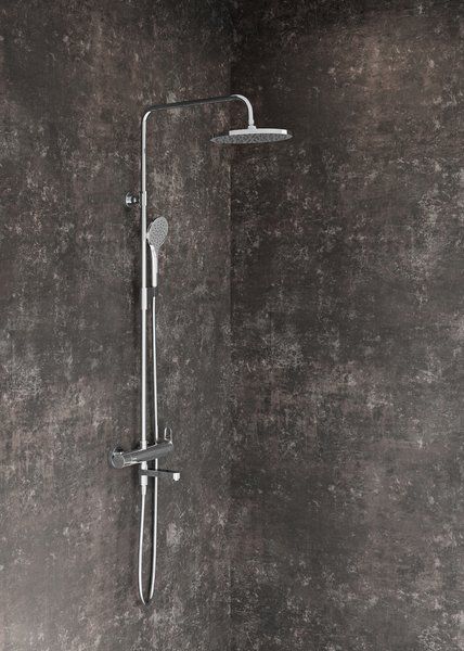 Ravak Sprchy Sprchový set s vaňovou batériou, 3 trysky, chróm DS092.00 X07P642 - galéria #1