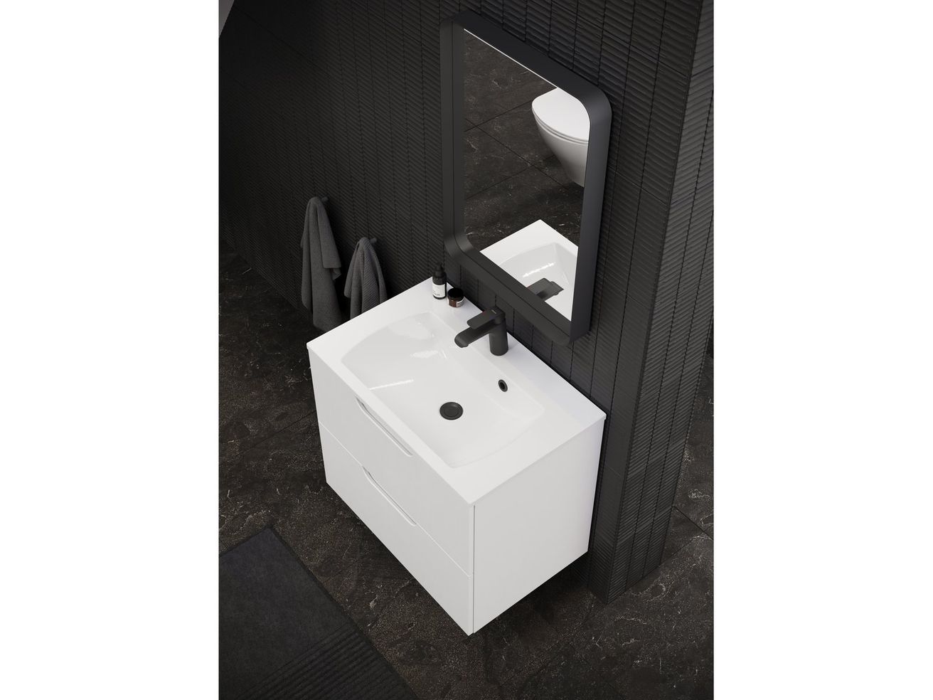 Ravak Classic Slim Umývadlo 70 cm, biele XJX01170001 - galéria #2