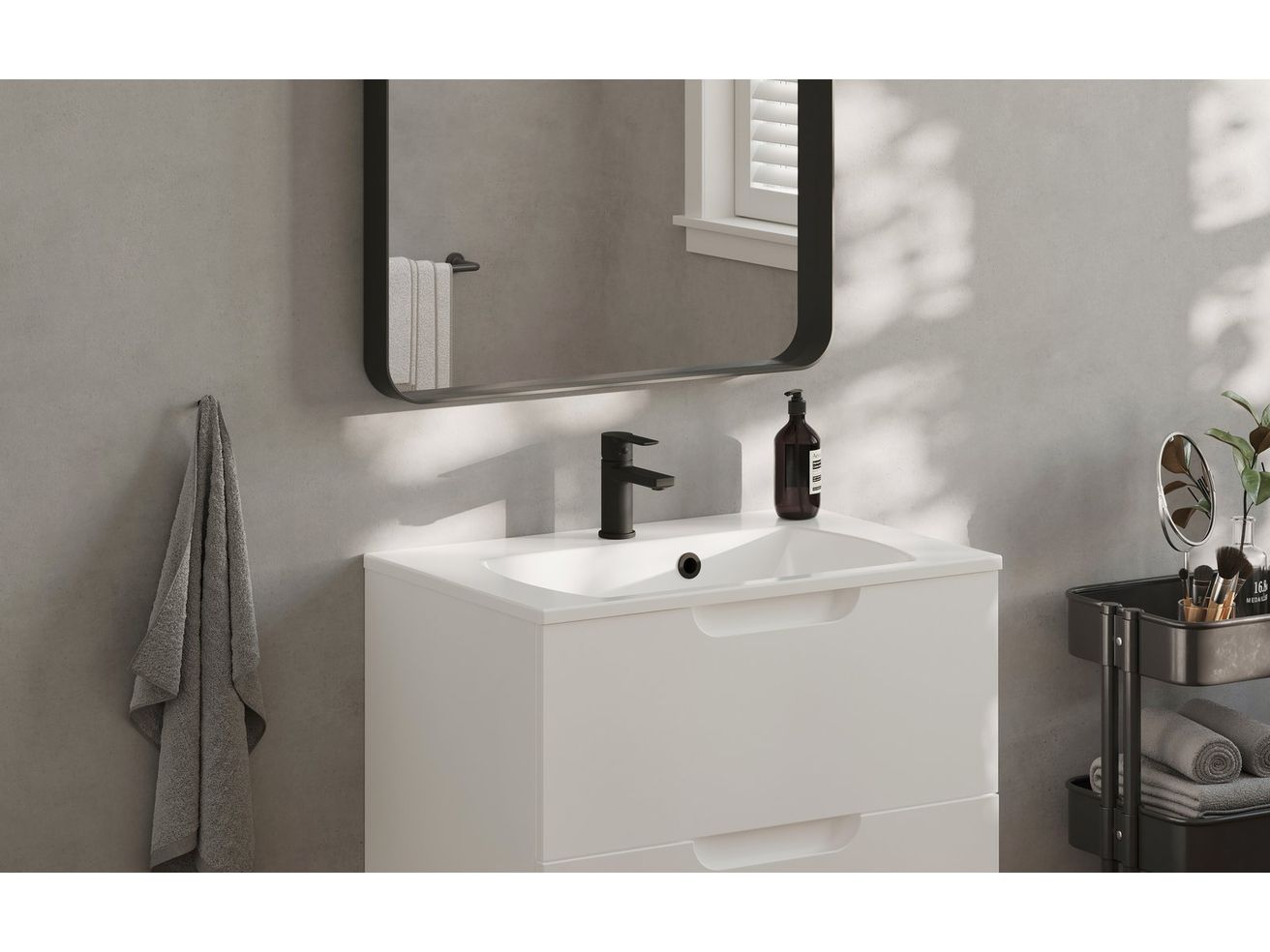 Ravak Classic Slim Umývadlo 70 cm, biele XJX01170001 - galéria #3