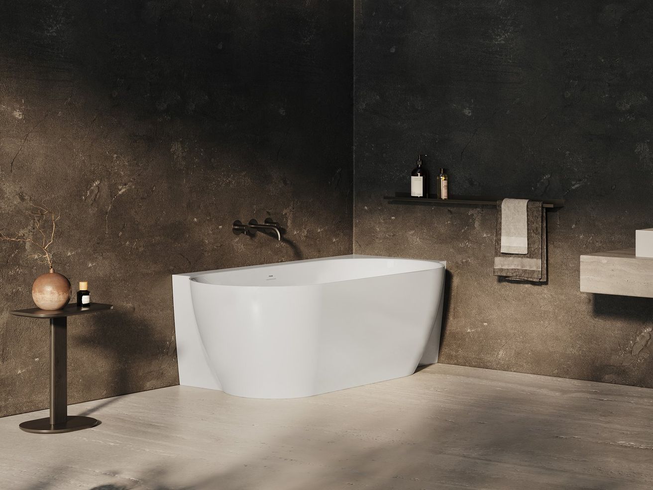Ravak Freedom Corner II Tec Vaňa 175 × 86 cm, pravá, biela CC81000000 - galéria #5