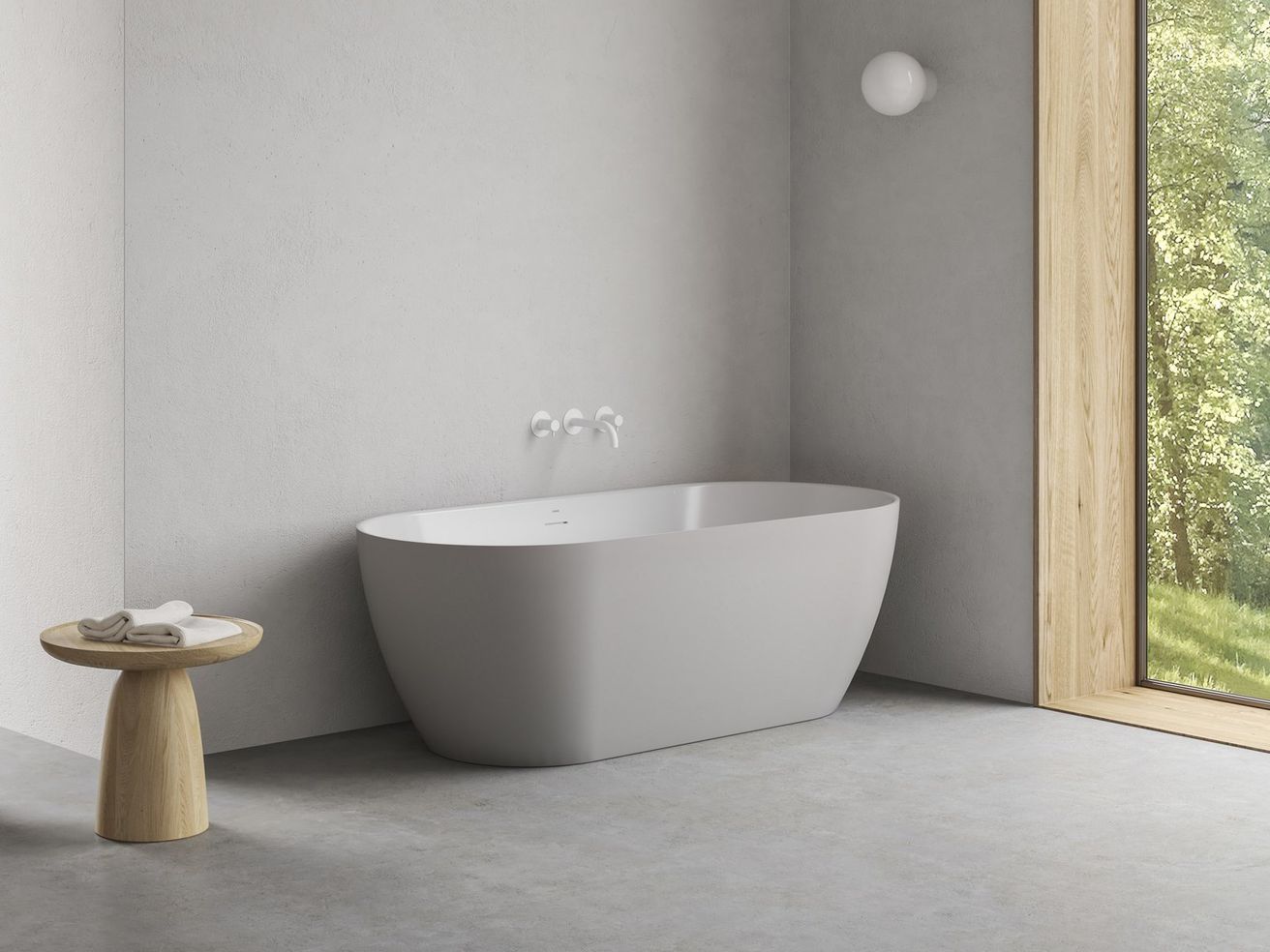 Ravak Freedom O Tec Vana volně stojící 170x77 cm, Smoke Grey/bílá CD31500000 - galéria #3