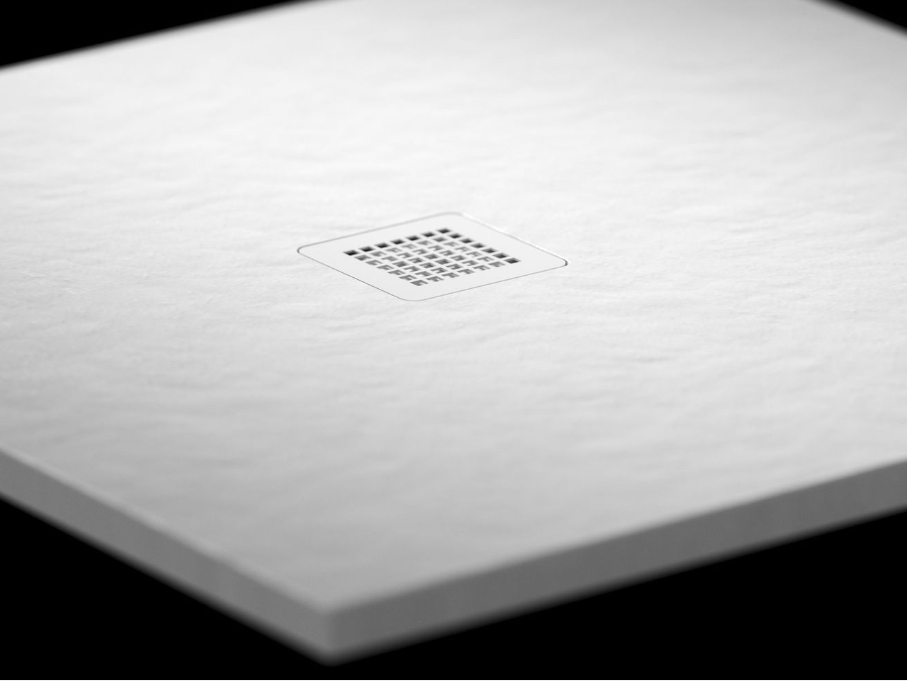 Ravak Slate Pro Sprchová vanička, 100 × 90 cm, biela matná XA03A731010 - galéria #1