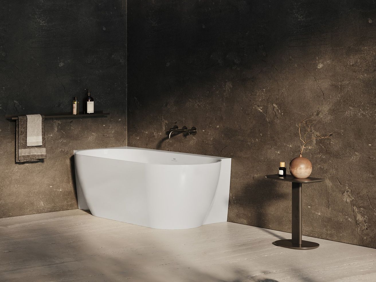 Ravak Freedom Corner II Tec Vaňa 175 × 86 cm, ľavá, biela CC91000000 - galéria #3