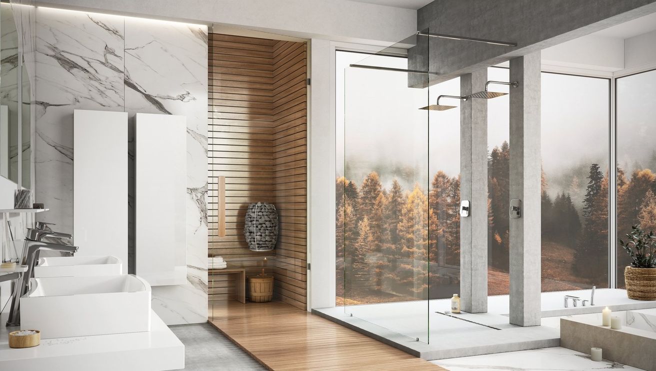 Ravak Walk-In Free Sprchová stena 160 cm, transparent/chróm Free Set-160 GW9FS0C0SZ1 - galéria #2