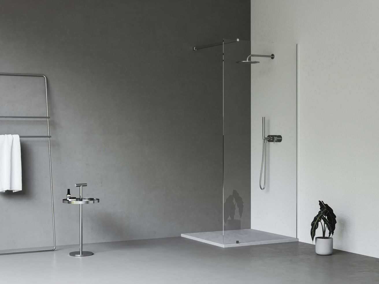 Ravak Walk-In Wall Sprchová stena 80 cm, transparent/chróm Wall Set-80 GW9W40C0SZ1 - galéria #3