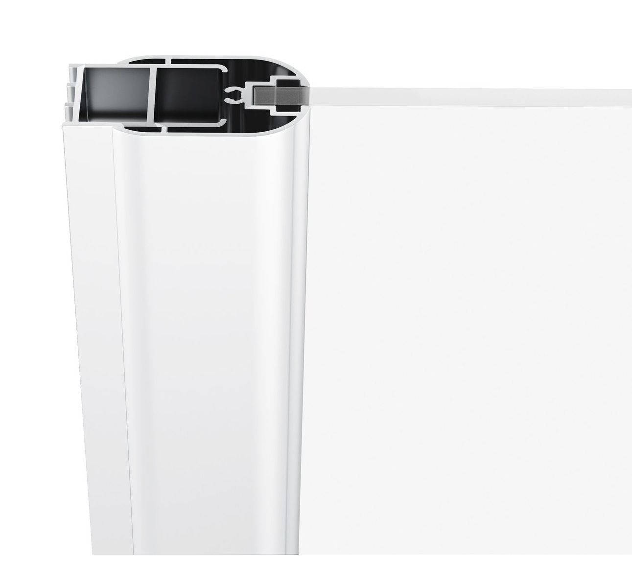 Ravak Chrome Sprchové dvere 110 Transparent, biela matná 0QVDCE00Z1 CSD2-110 - galéria #2