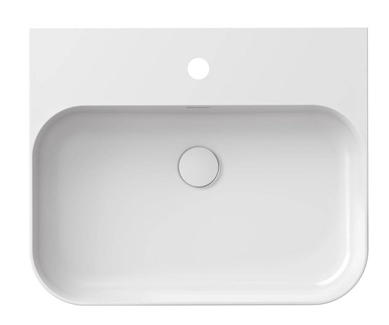 Ravak Ceramic Slim Wall R Umývadlo 55 x 45 cm, biele XJX01155000 - galéria #2