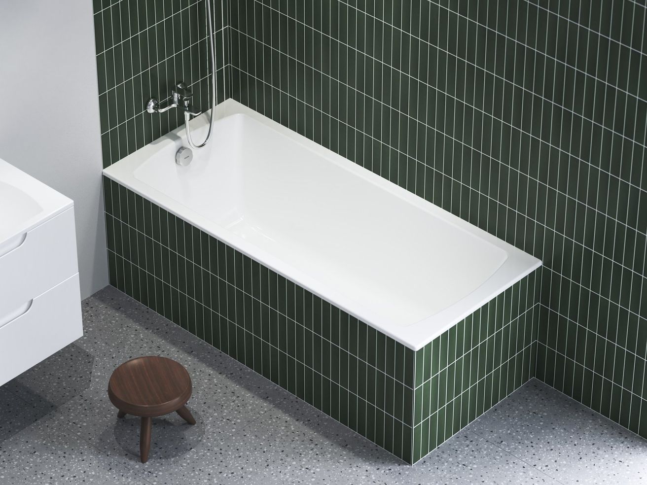 Ravak Classic II Slim Vaňa 150x70 cm, biela CC31300000 - galéria #1