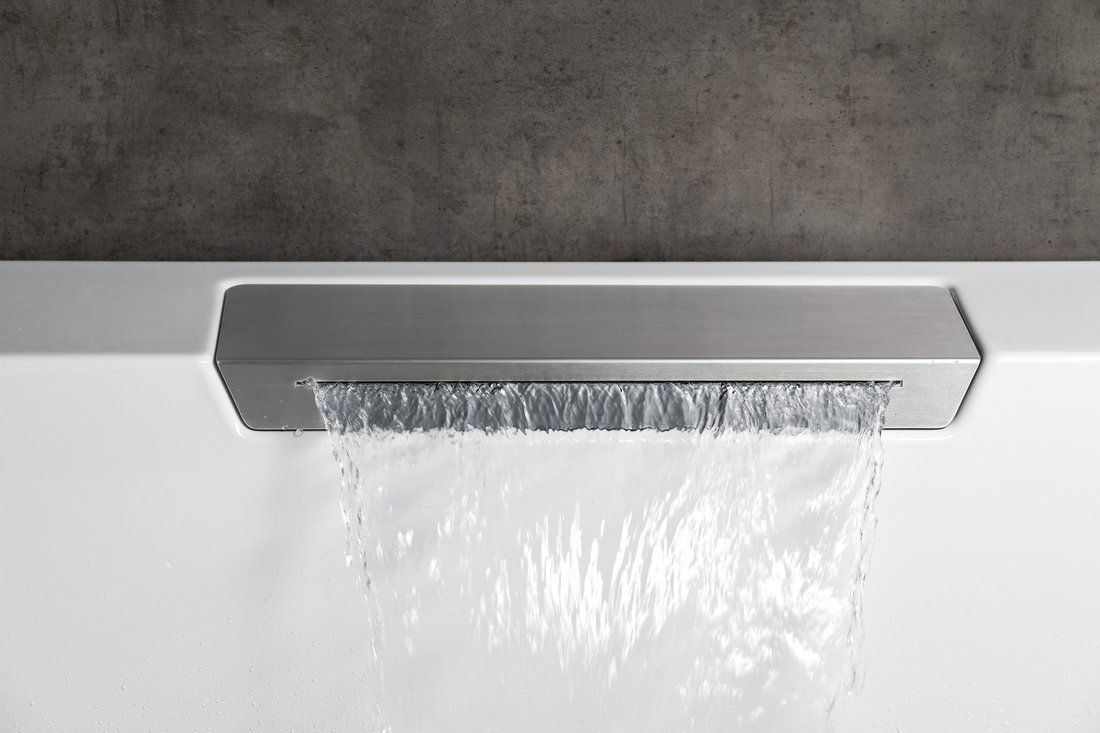 Polysan Cascata Hydromasážna vaňa 185x85x45 cm, Active Hydro-Air, biela/chróm 73836.100.2010 - galéria #1
