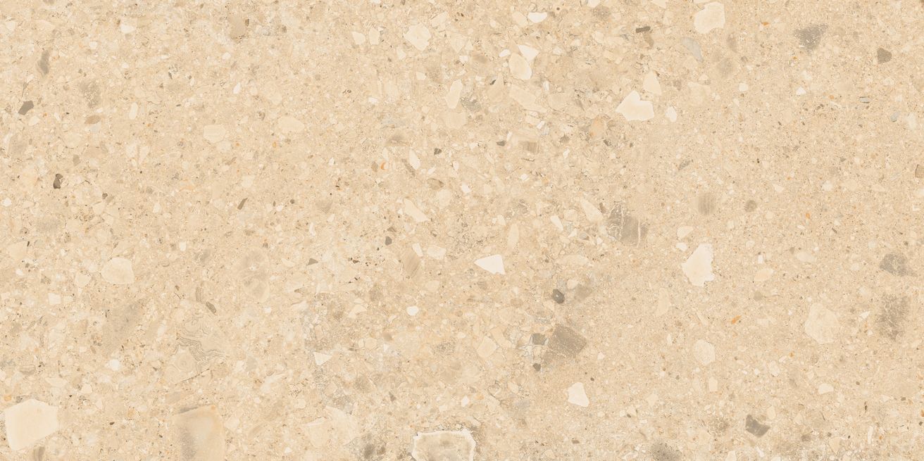 EBS Terrazzo Stone dlažba 60x120 warm beige mat rekt. - galéria #1