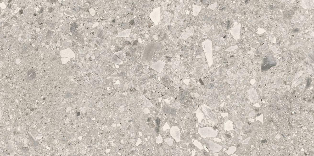 EBS Terrazzo Stone dlažba 60x120 cold grey mat rekt. - galéria #3