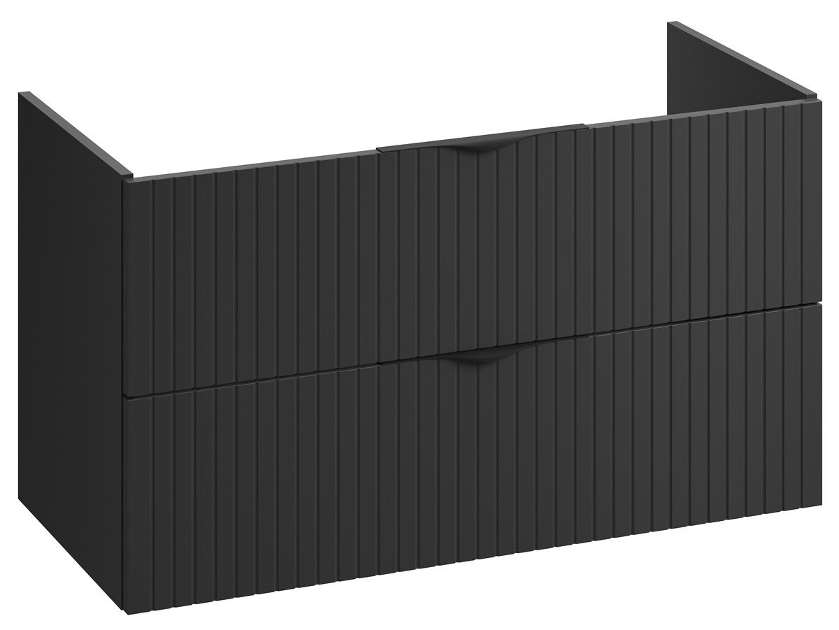 Cersanit Tirso Skrinka pod umývadlo 80 cm, čierna matná S1017-011 - galéria #1