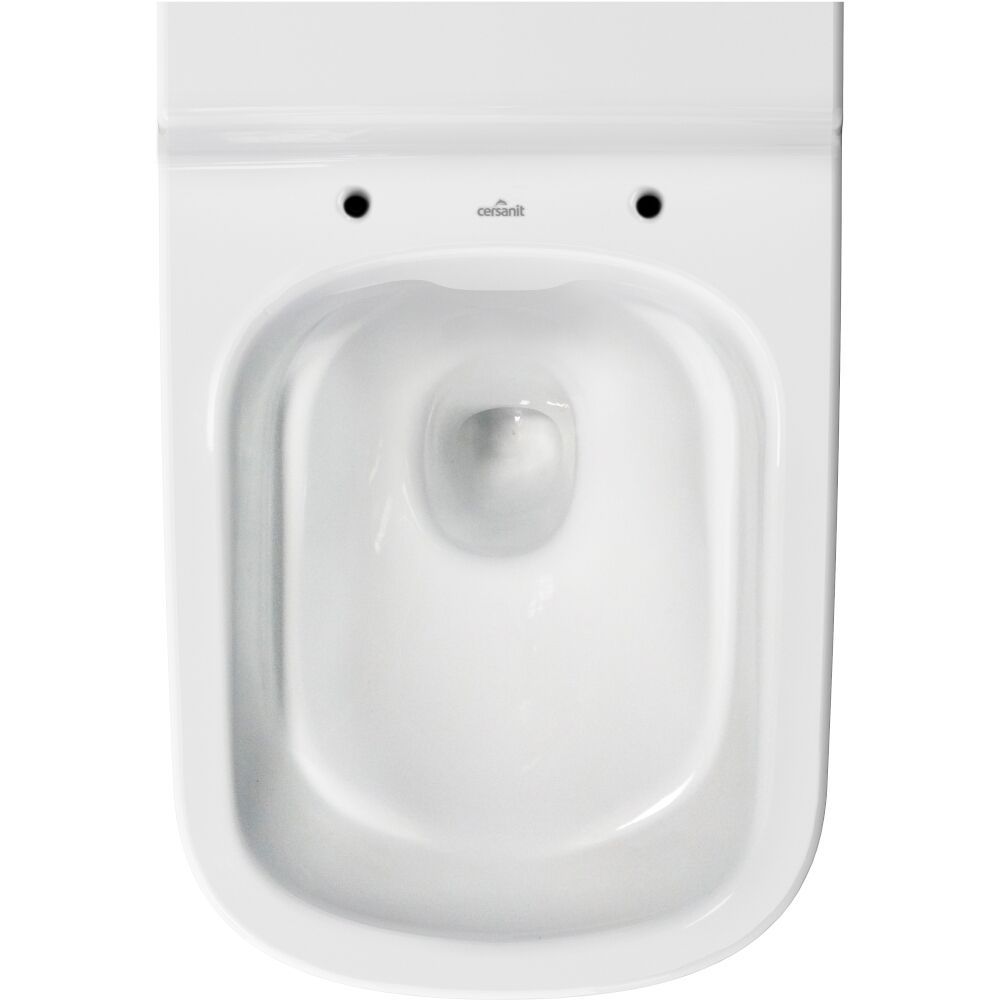 Cersanit Caspia WC závěsné CleanOn včetně sedátka Slim Soft Close, duroplast, bílá K701-103 - galéria #2