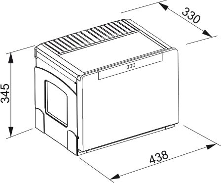 Franke Cube 50 134.0055.289 Kuchynský sorter 1x 14l, 1x 18l - galéria #1