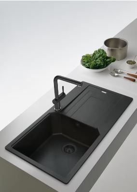 Franke Active Nová drezová batéria chróm/onyx FN 6100.071 - galéria #1