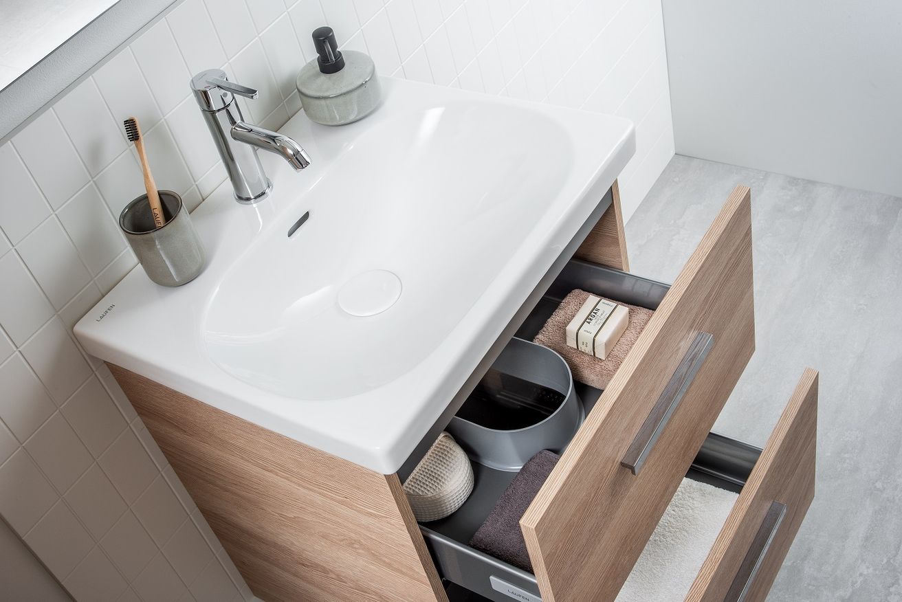 Laufen Avin Skrinka pod umývadlo 47 cm, jasan H4031121135351 - galéria #3