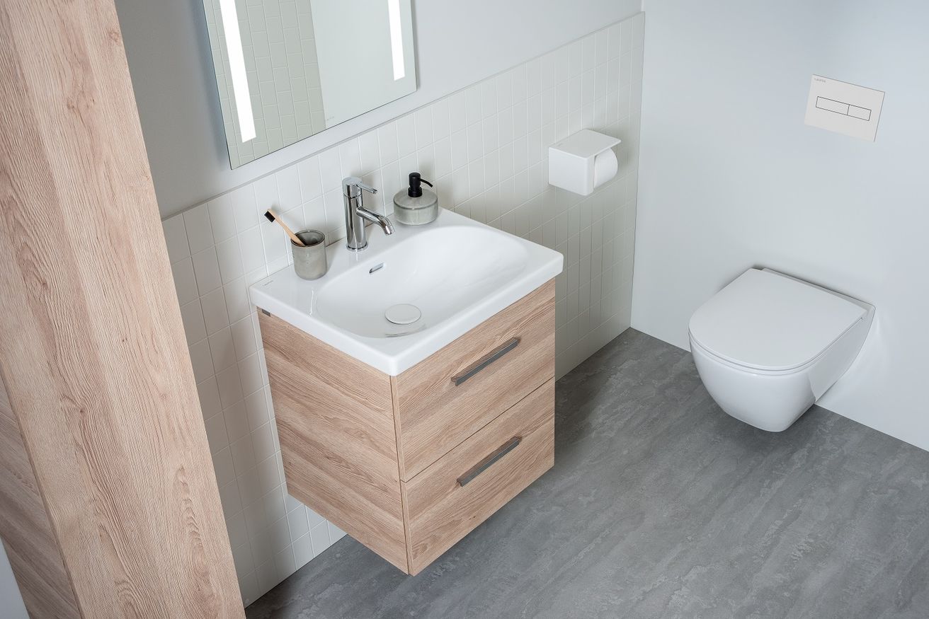 Laufen Avin Skrinka pod umývadlo 47 cm, jasan H4031121135351 - galéria #2