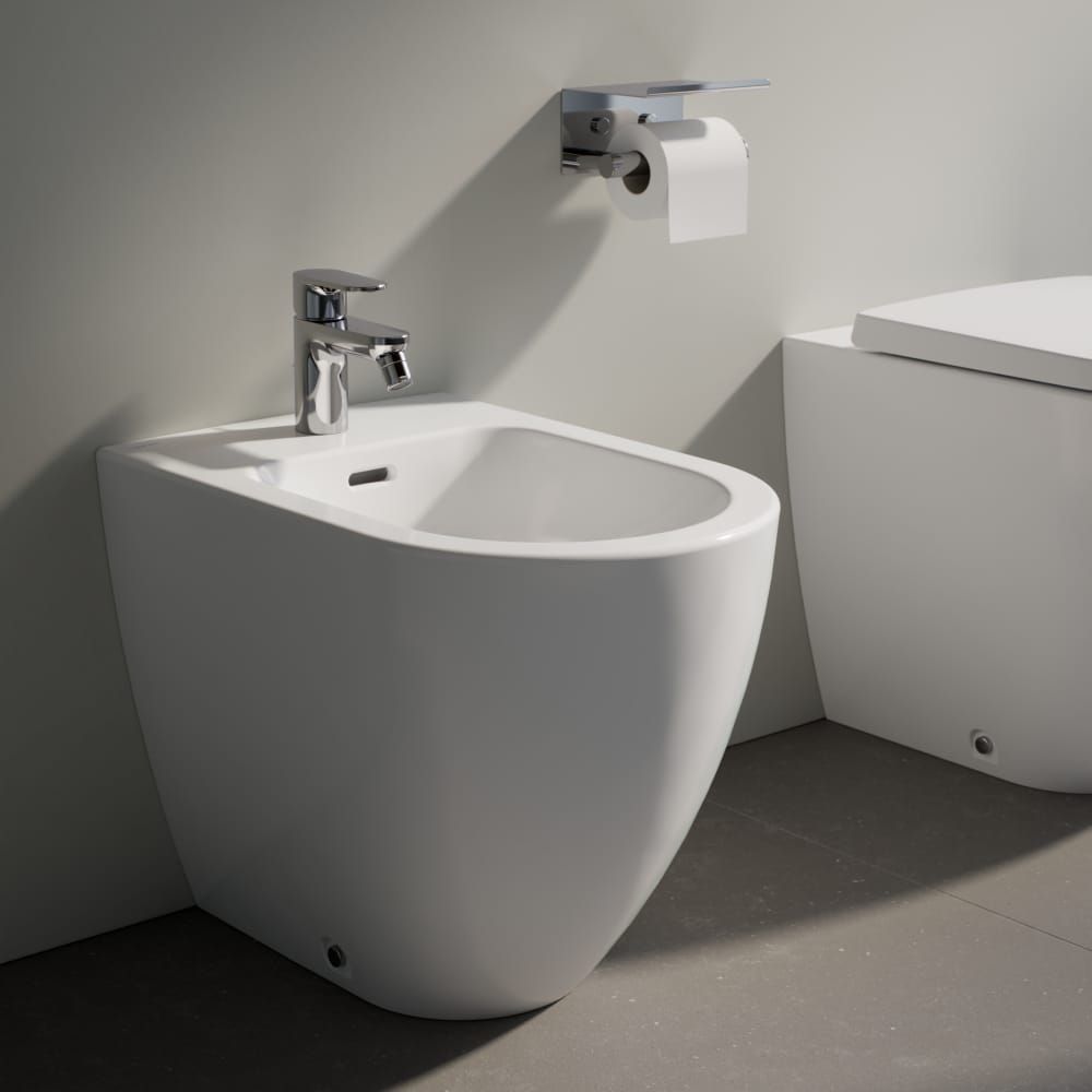 Laufen Pro X Bidetová batéria s tiahlom, chróm HF506910100000 - galéria #3