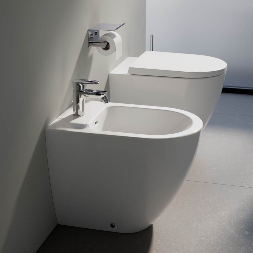 Laufen Pro X Bidetová batéria s tiahlom, chróm HF506910100000 - galéria #1