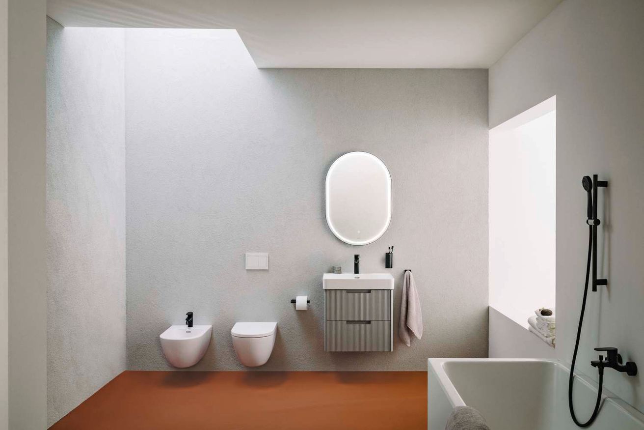 Laufen Pro X Bidetová batéria s výpusťou click-clack, matná čierna HF506910198000 - galéria #2