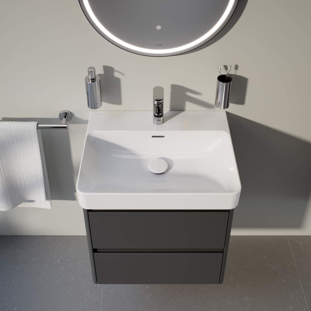 Laufen Base 2.0 Skříňka pod umyvadlo 57 cm, šedá traffic H4112721082661 - galéria #3