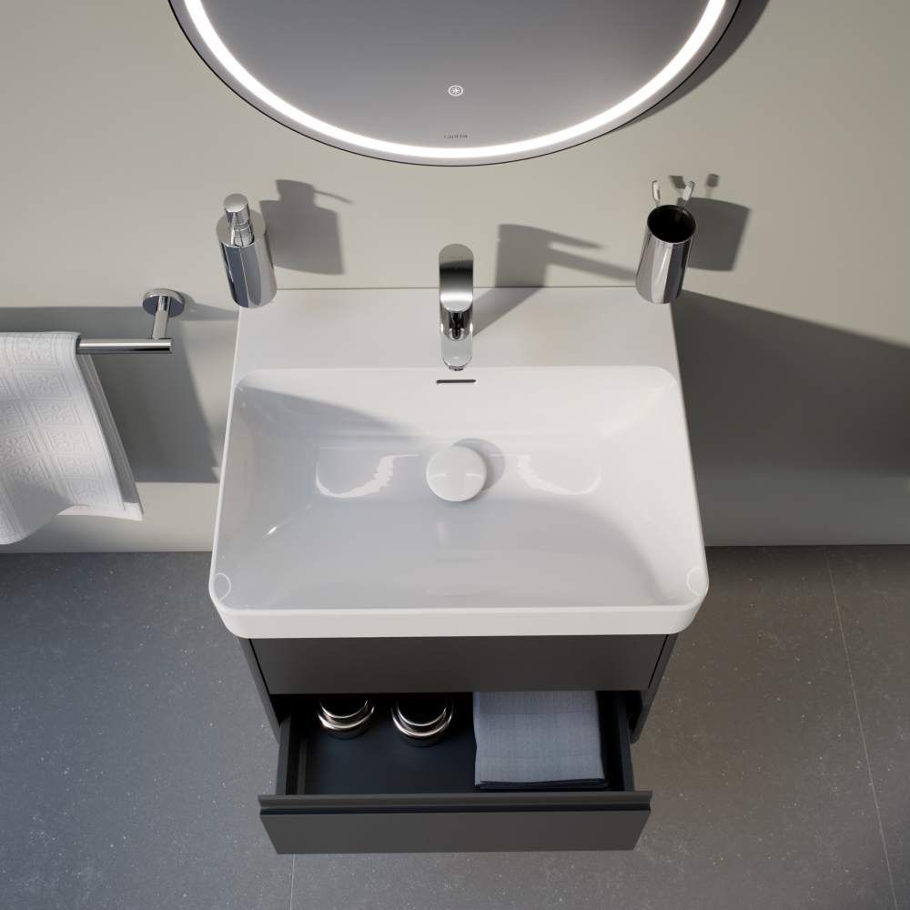 Laufen Base 2.0 Skříňka pod umyvadlo 57 cm, šedá traffic H4112721082661 - galéria #2