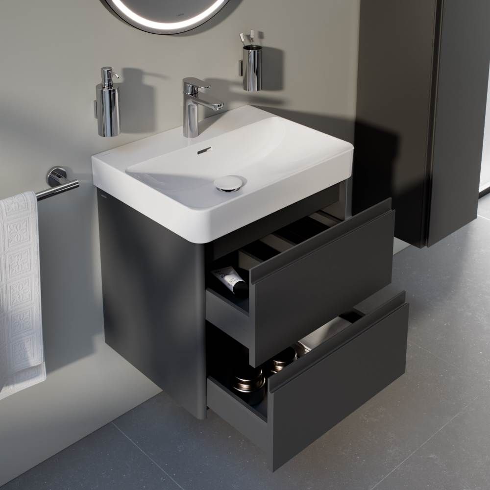 Laufen Base 2.0 Skříňka pod umyvadlo 57 cm, šedá traffic H4112721082661 - galéria #1