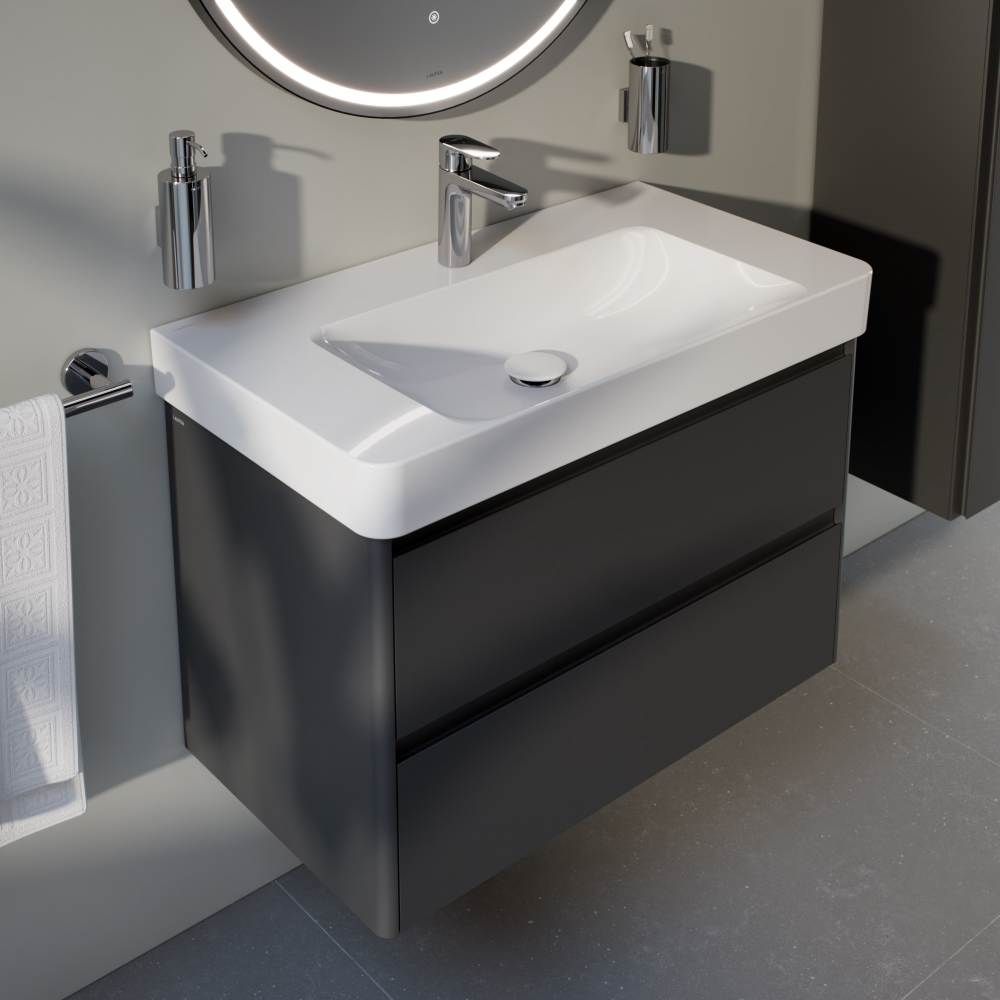 Laufen Base 2.0 Skříňka pod umyvadlo 85 cm, šedá traffic H4113021082661 - galéria #4