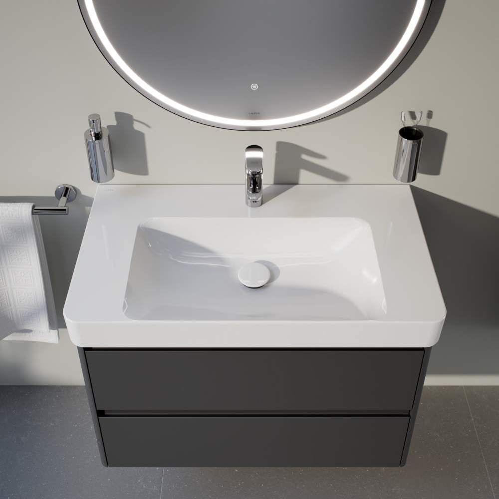 Laufen Base 2.0 Skříňka pod umyvadlo 85 cm, šedá traffic H4113021082661 - galéria #3
