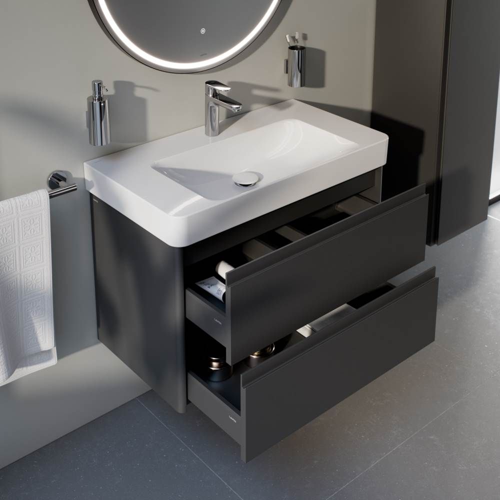 Laufen Base 2.0 Skříňka pod umyvadlo 85 cm, šedá traffic H4113021082661 - galéria #1