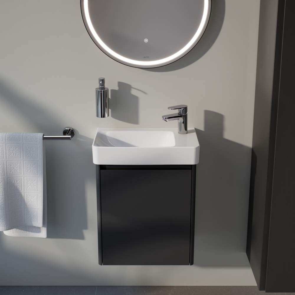 Laufen Base 2.0 Skříňka pod umyvadlo 46 cm, závěsy vpravo, šedá traffic H4112321082661 - galéria #8