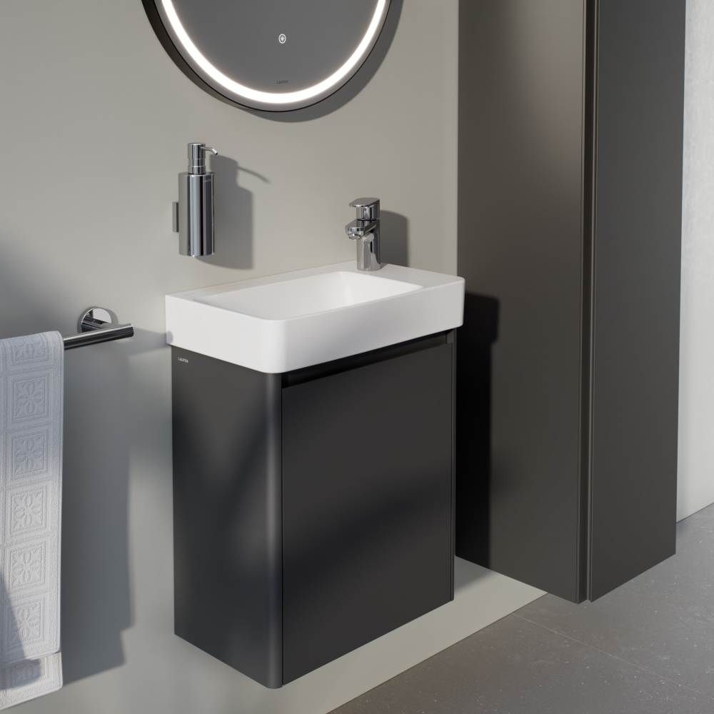 Laufen Base 2.0 Skříňka pod umyvadlo 46 cm, závěsy vpravo, šedá traffic H4112321082661 - galéria #7
