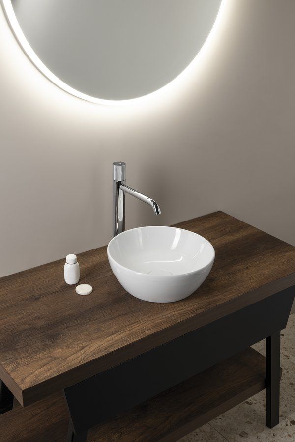 GSI Pura Okrúhle umývadlo 32 cm, biele ExtraGlaze 885411 - galéria #2