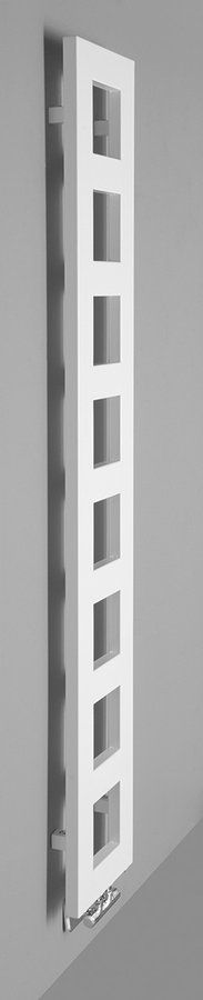 Sapho Block IR184 Radiátor kombinovaný, 28x175cm, biely mat - galéria #3