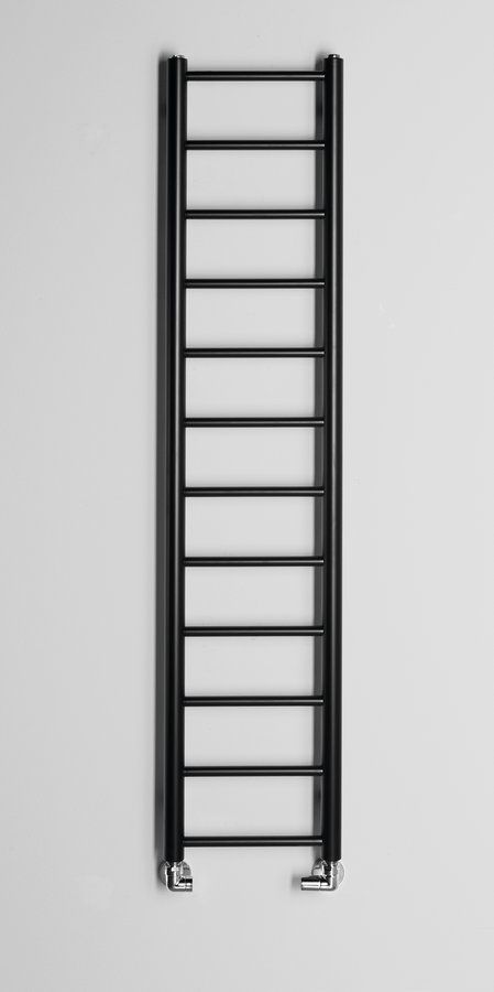 Sapho Dina IR373B Radiátor kombinovaný, 30x138 cm, černá mat - galéria #2