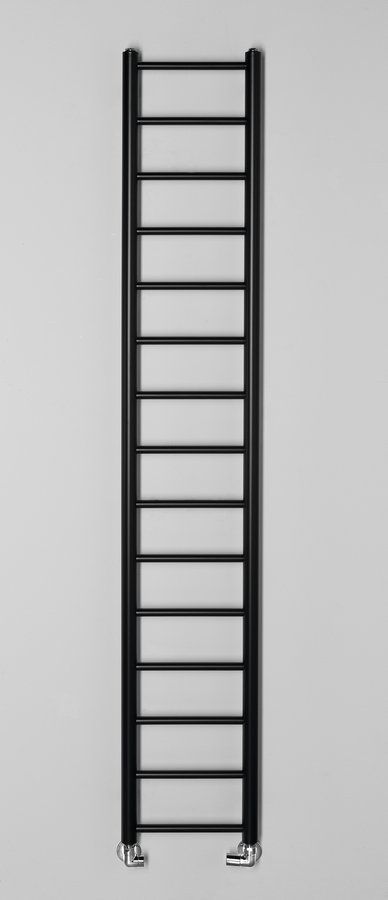 Sapho Dina IR376B Radiátor kombinovaný, 30x174 cm, černá mat - galéria #4