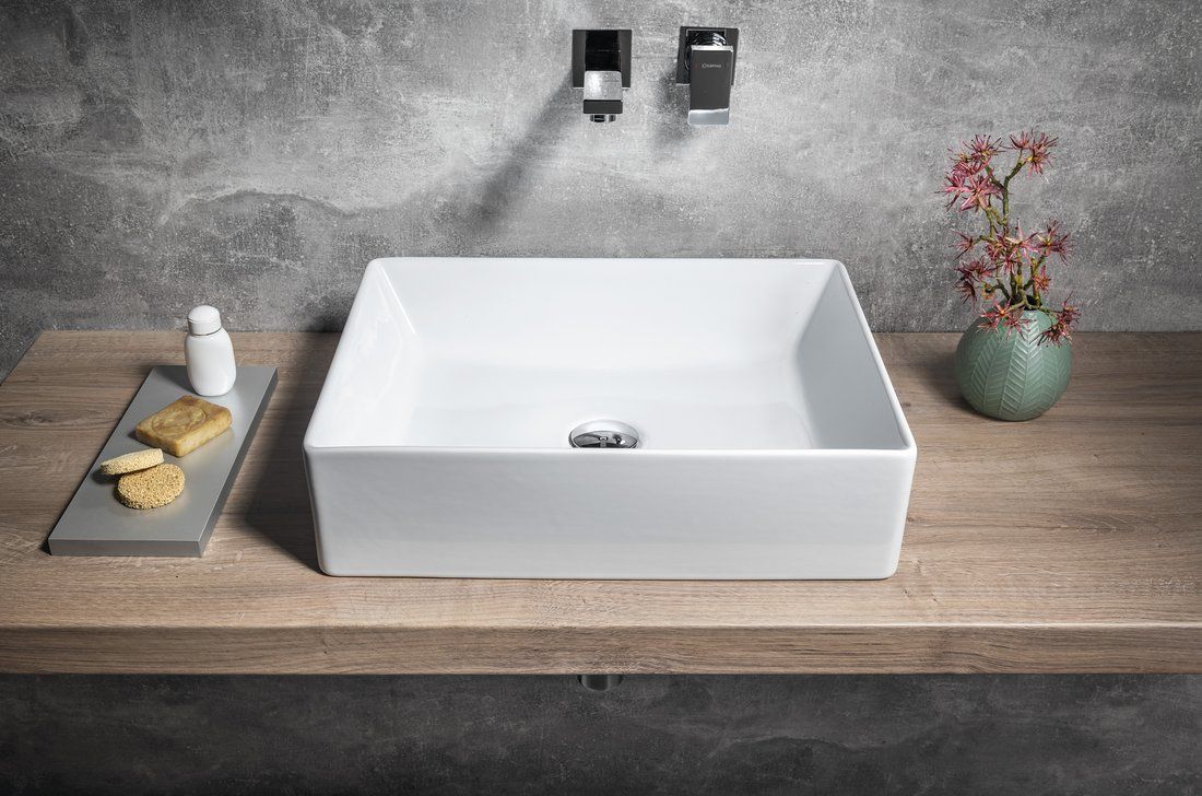GSI Kube X Umývadlo 50x37cm, biele ExtraGlaze 942911 - galéria #2