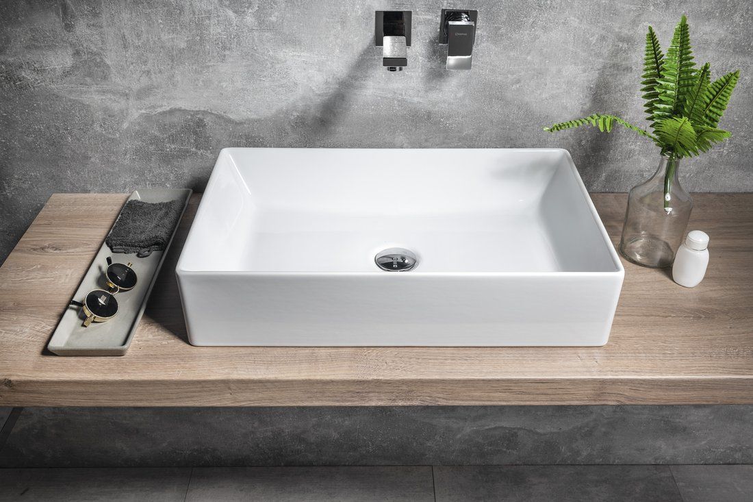 GSI Kube X Umývadlo 60x37cm, biele ExtraGlaze 945311 - galéria #3