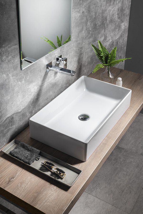 GSI Kube X Umývadlo 60x37cm, biele ExtraGlaze 945311 - galéria #4