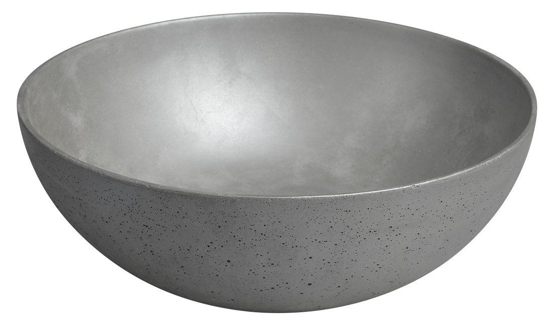 Sapho Formigo Umyvadlová mísa 39 cm, stříbrná FG319 - galéria #2